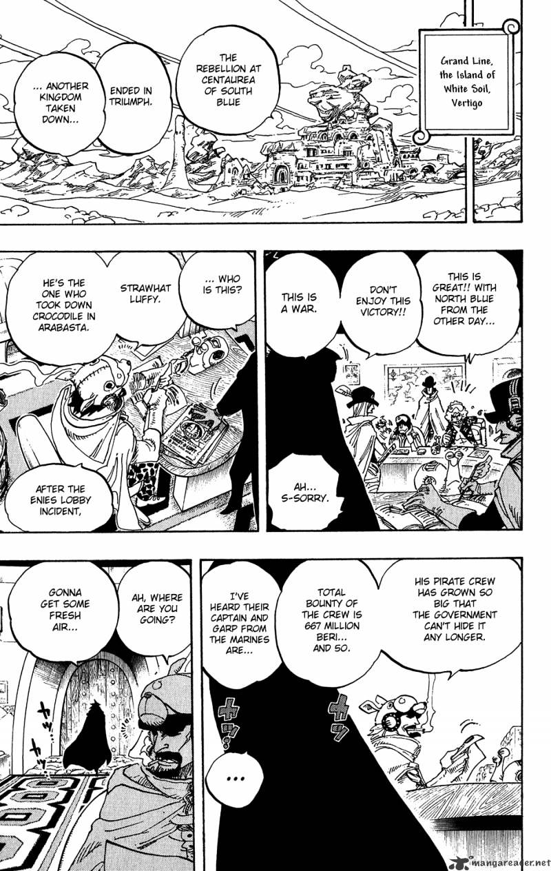 One Piece, Chapter 440 - Firefist Vs Blackbeard image 09