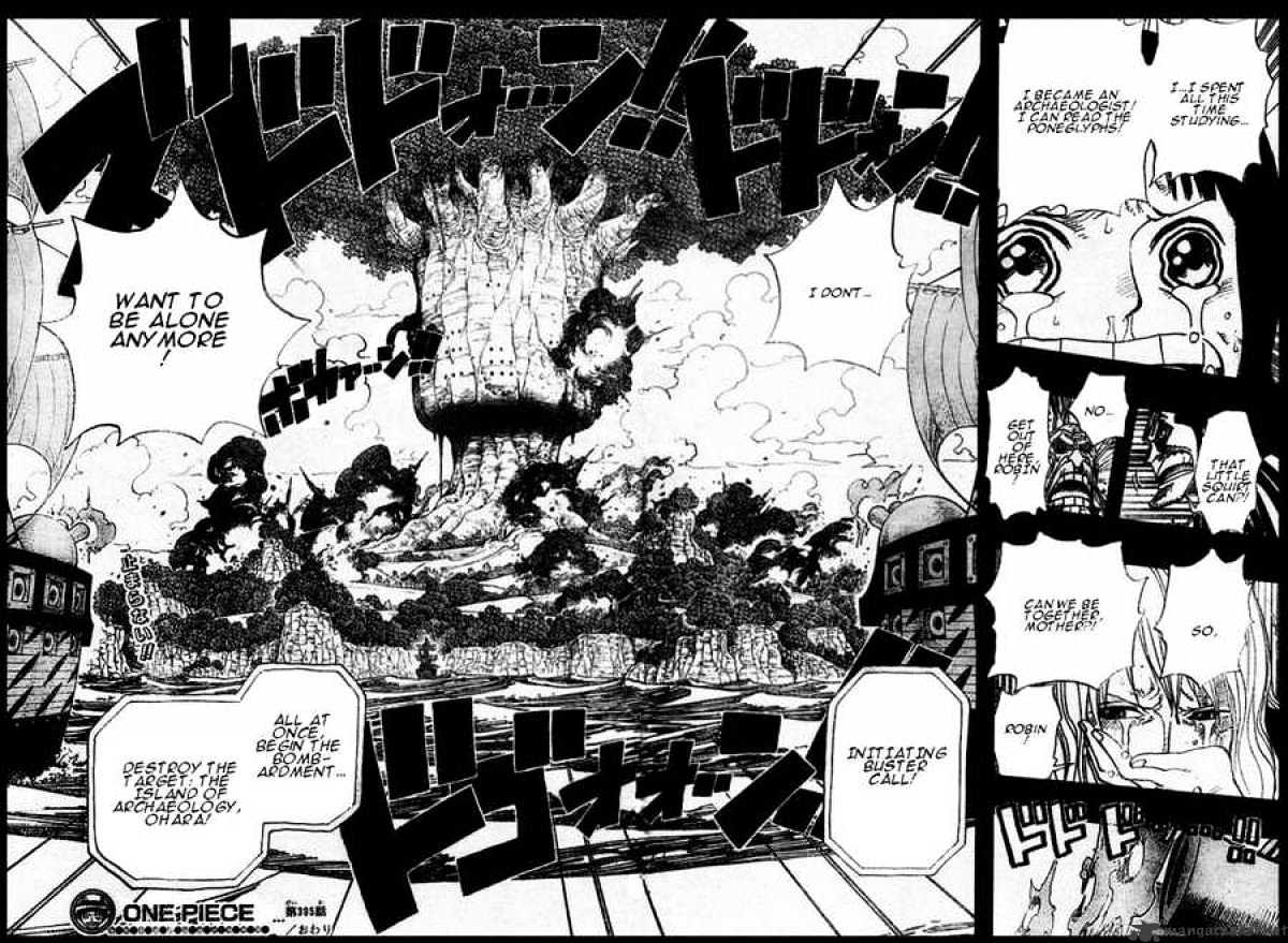 One Piece, Chapter 395 - Ohara Vs The World Government image 19