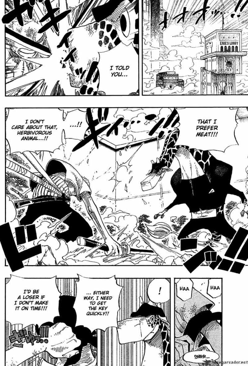 One Piece, Chapter 416 - Zoro Vs Kaku image 08
