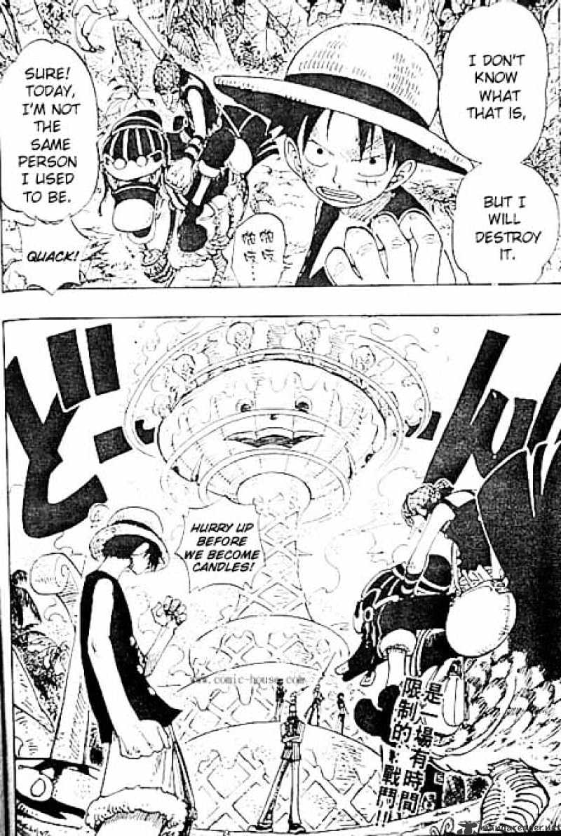 One Piece, Chapter 123 - Luffy vs Mr3 image 02