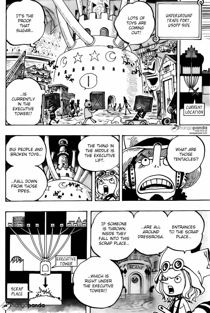 One Piece, Chapter 737 - The Executive Tower image 12