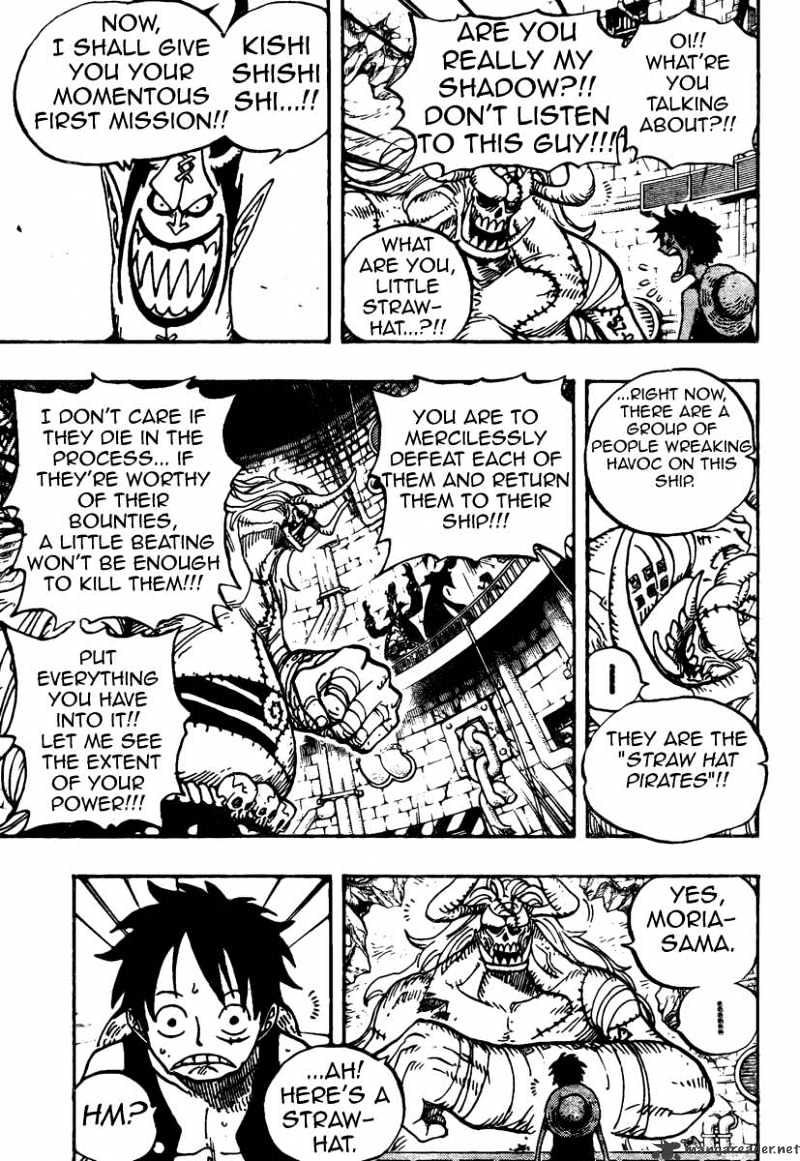 One Piece, Chapter 469 - Show Yourselves, Straw Hat Crew!!! image 07