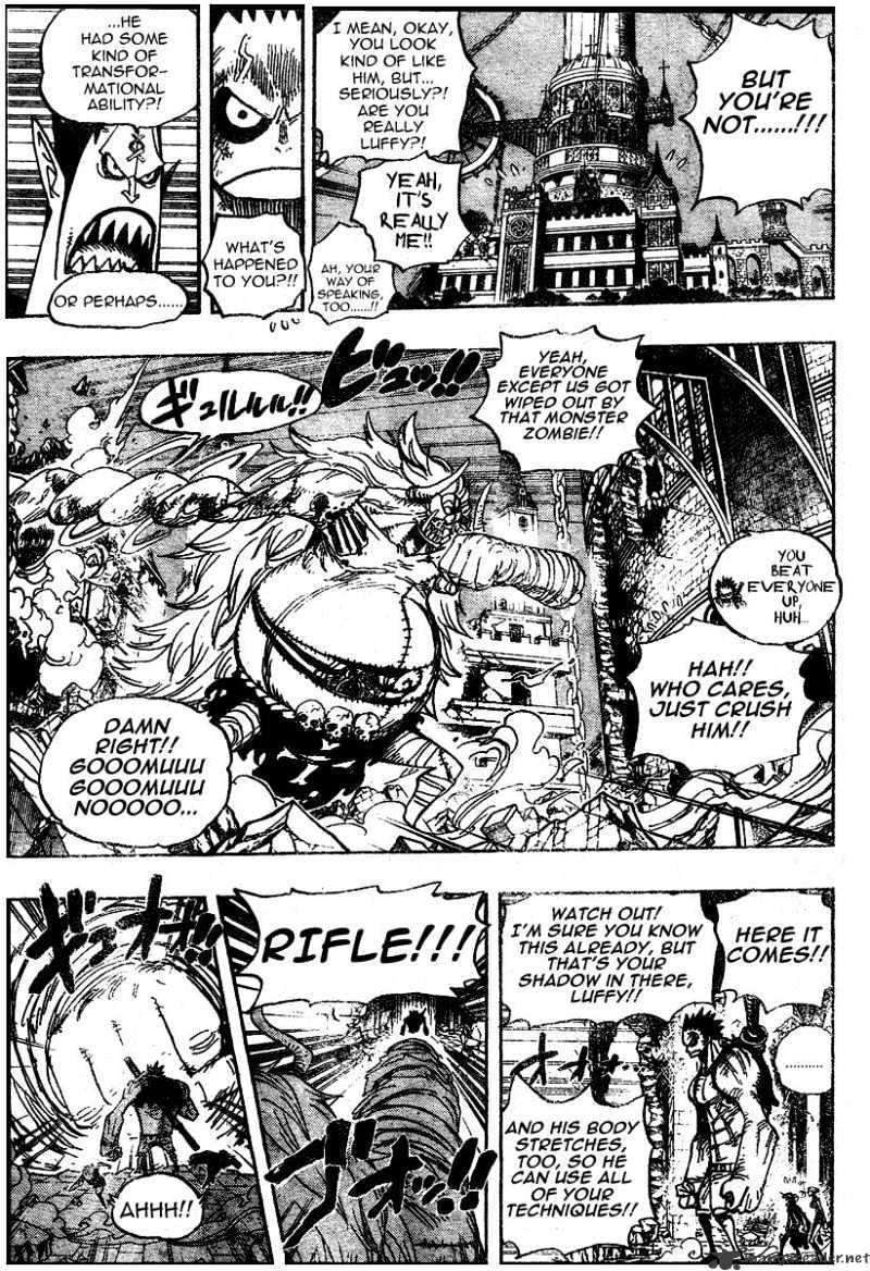 One Piece, Chapter 478 - Luffy vs Luffy image 12