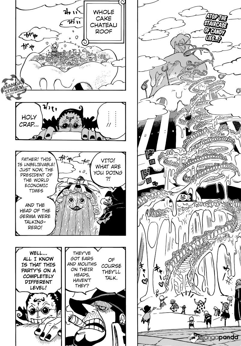One Piece, Chapter 861 - The Consummate Actor image 02