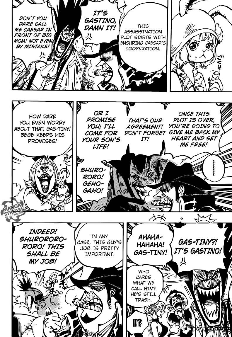 One Piece, Chapter 859 - The Yonkou Assasination Plot image 03