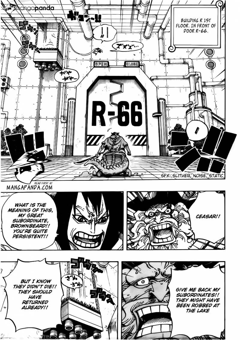 One Piece, Chapter 689 - An island that doesn’t seem to be there image 05