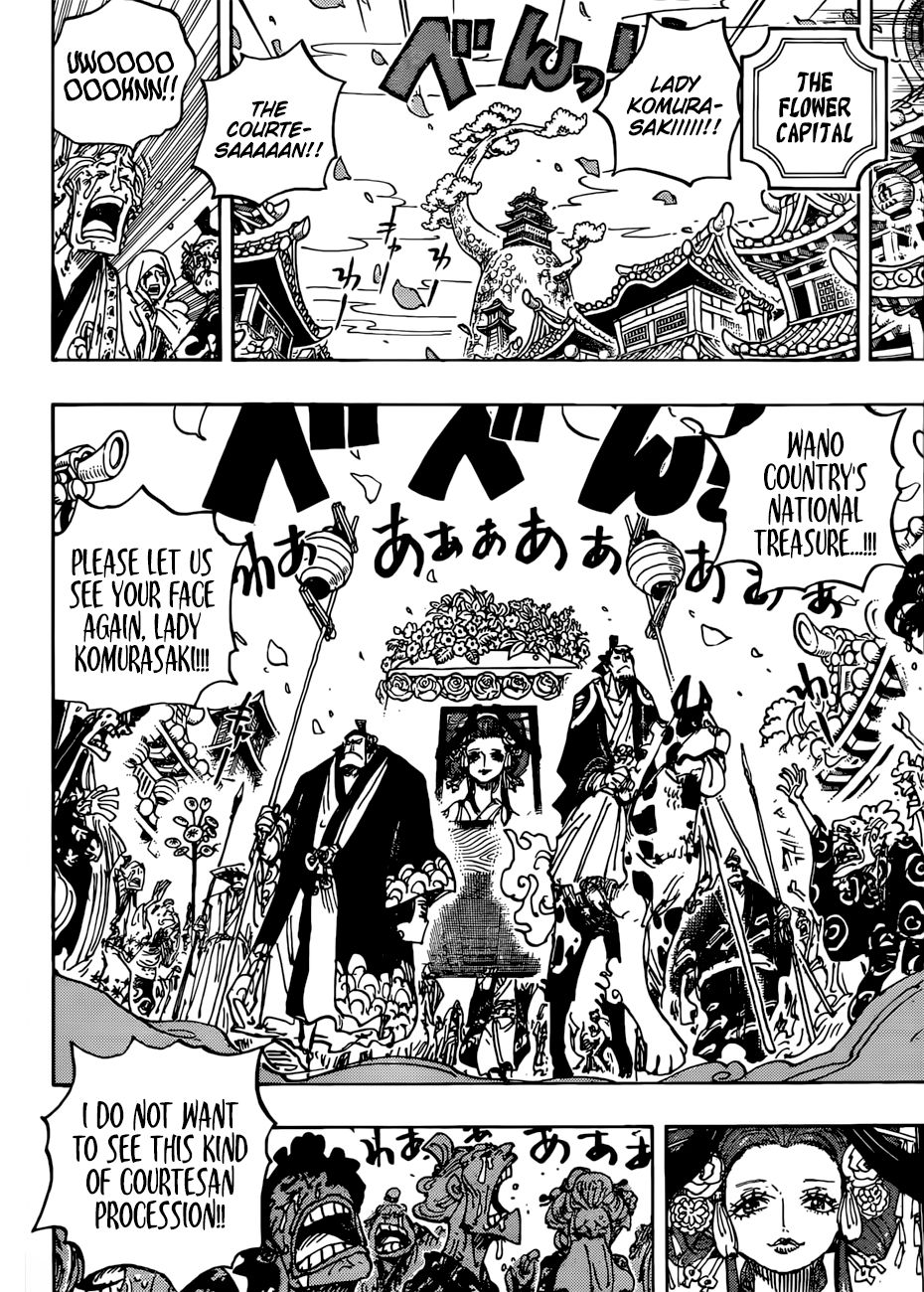 One Piece, Chapter 941 - Ebisu Town