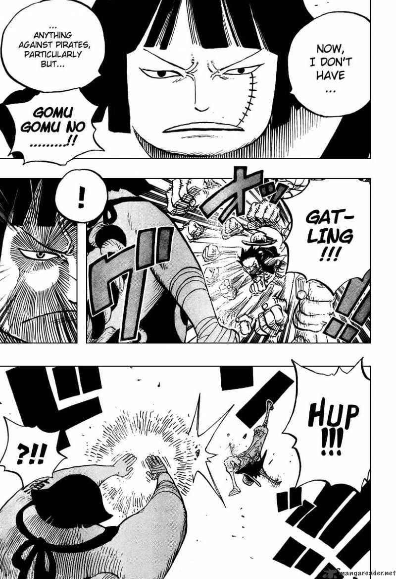 One Piece, Chapter 511 - Sentoumaru and His Broadaxe image 13