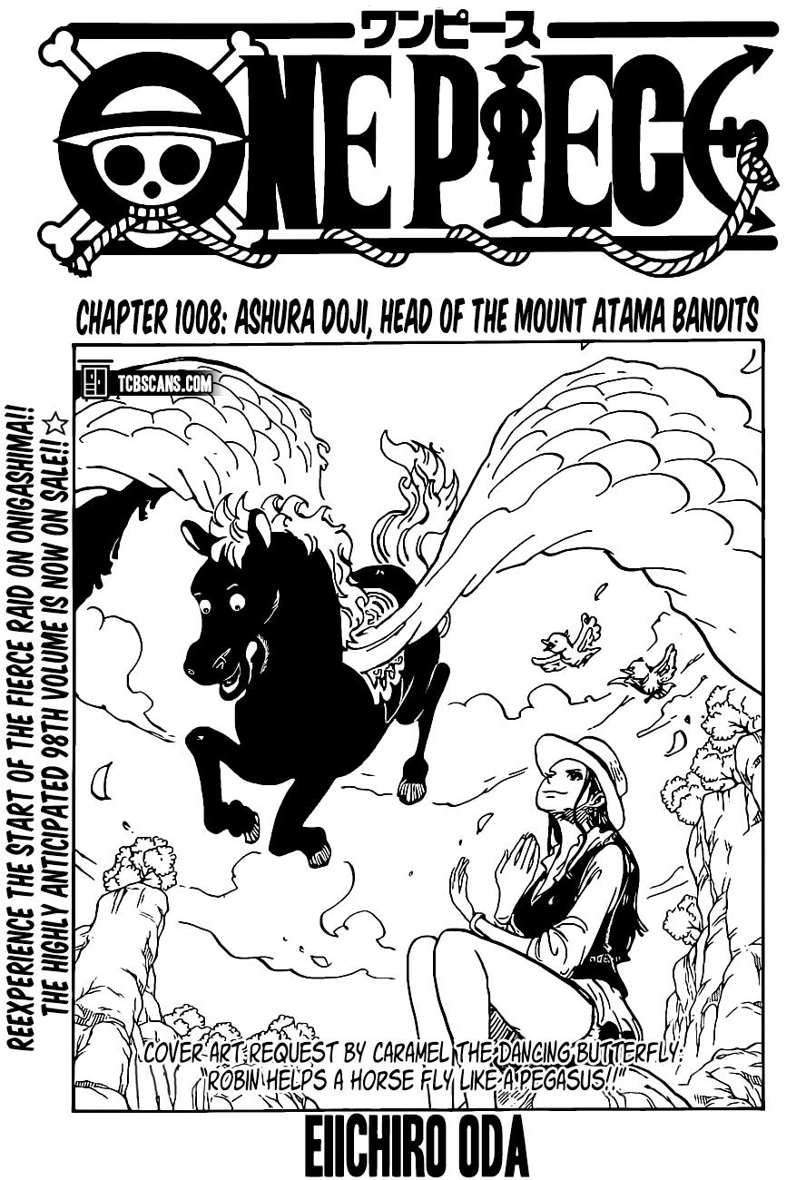 One Piece, Chapter 1008 image 01