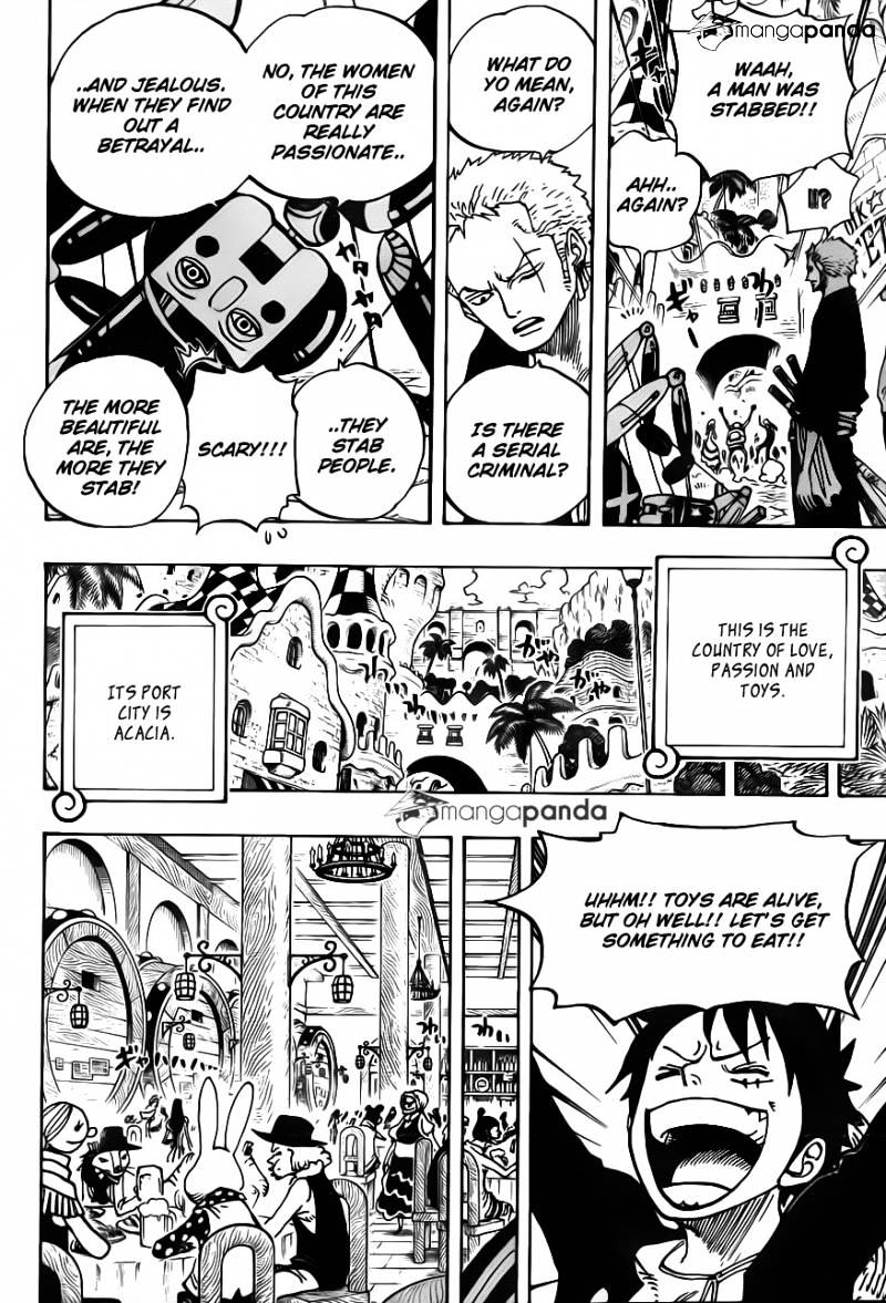 One Piece, Chapter 701 - Adventure in the country of love, passion and toys image 14