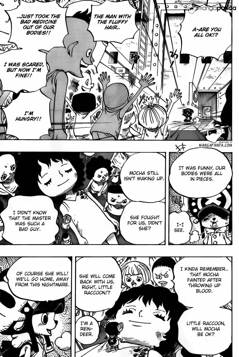 One Piece, Chapter 696 - Matching interests image 11