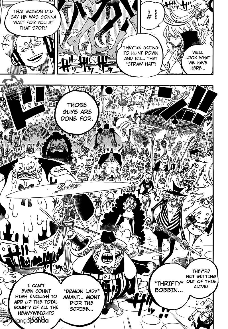 One Piece, Chapter 845 - The Enraged Army image 06