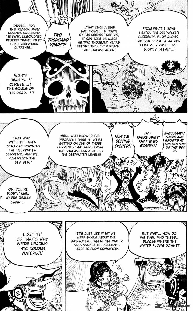 One Piece, Chapter 604 - In To The Depths image 23