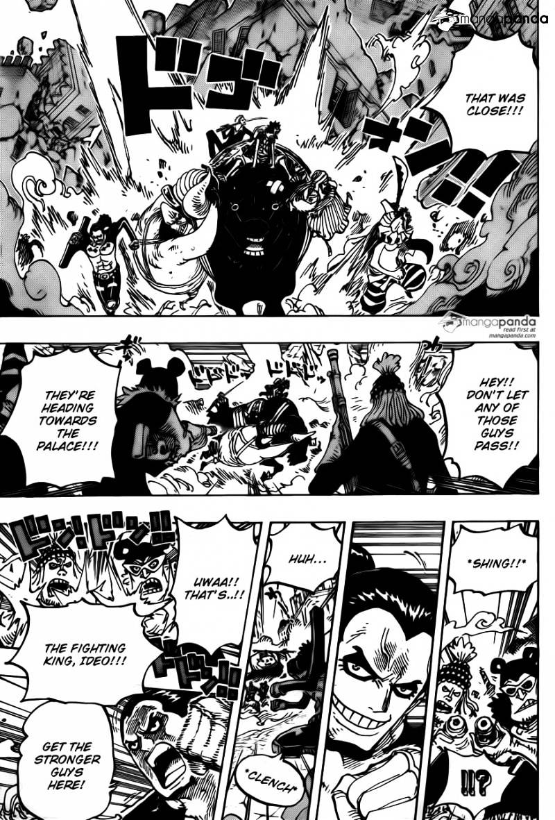 One Piece, Chapter 749 - March forward!! Little Thieves Army image 03