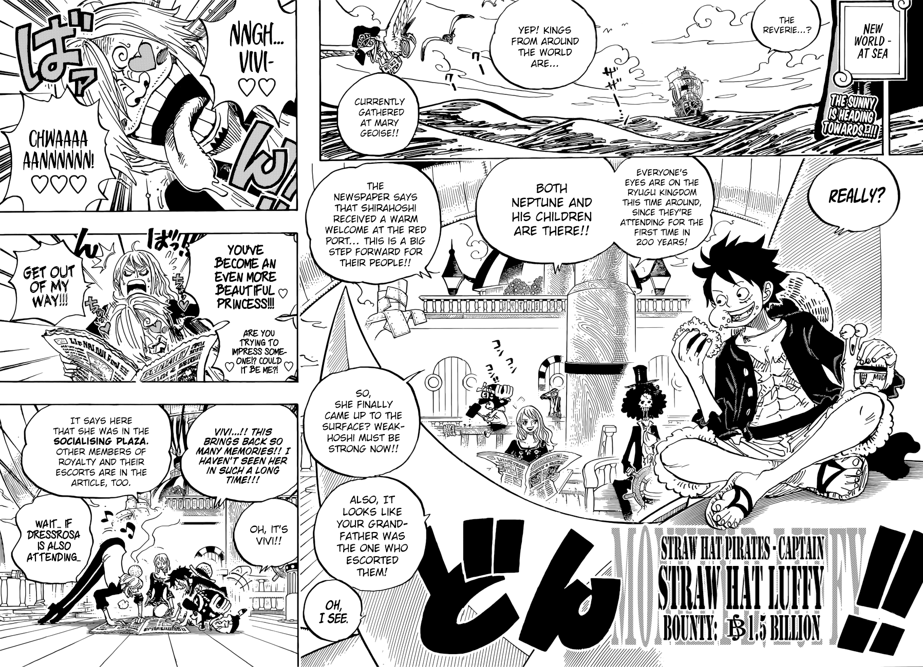 One Piece, Chapter 910 - Onwards to the Wano Country image 03
