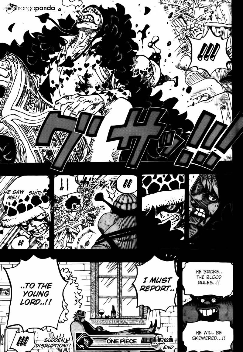 One Piece, Chapter 762 - The white city image 16