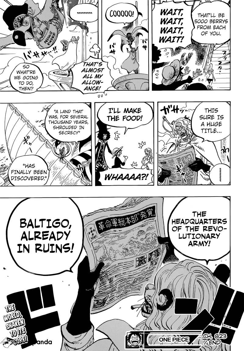 One Piece, Chapter 823 - A World Abuzz image 18