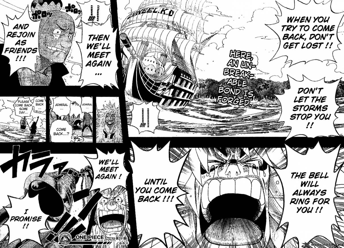 One Piece, Chapter 291 - We