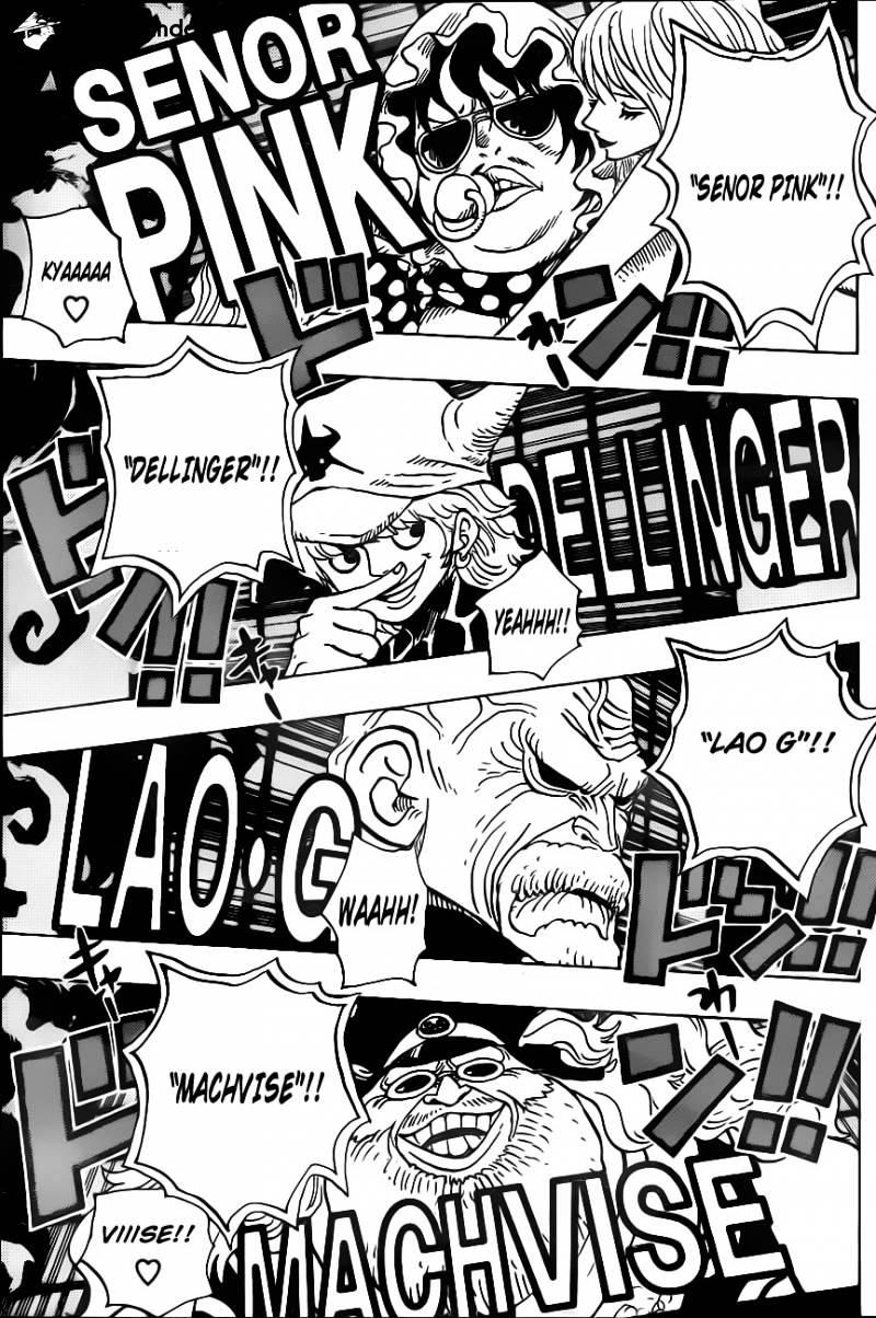 One Piece, Chapter 702 - The Corrida Colloseum image 15