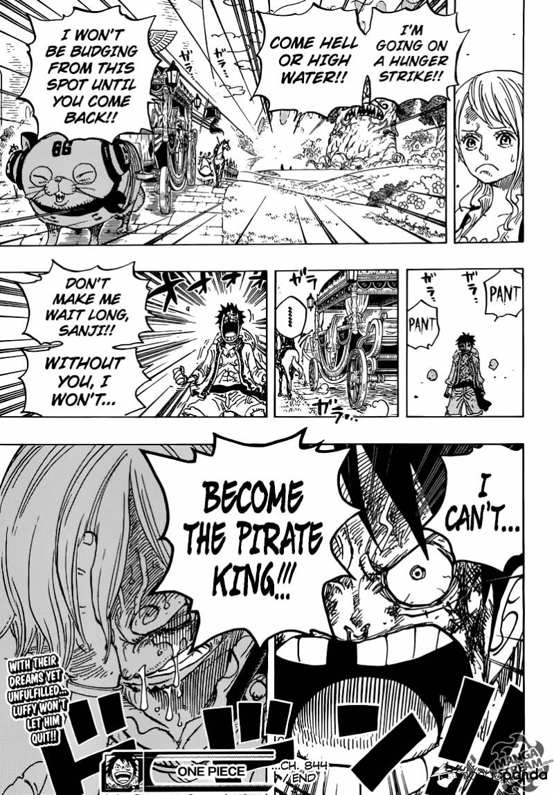 One Piece, Chapter 844 - Luffy vs. Sanji image 19