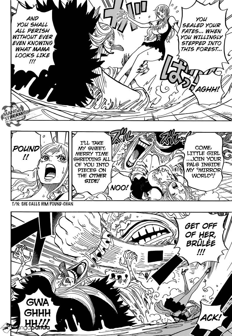 One Piece, Chapter 837 - Luffy vs Commander Cracker image 11