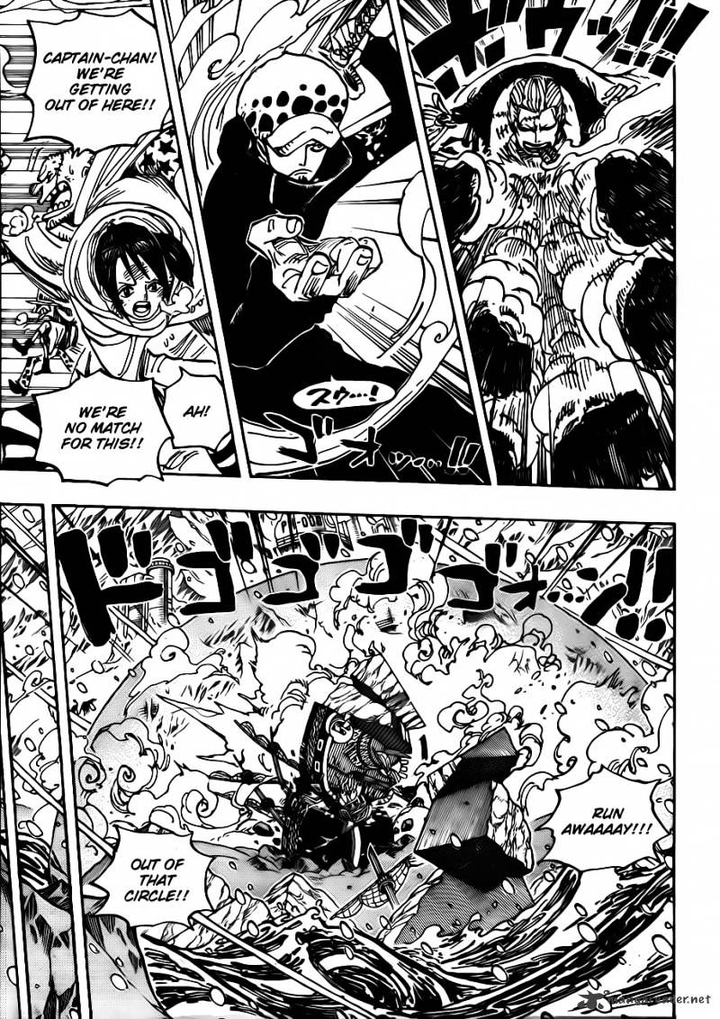 One Piece, Chapter 662 - Shichibukai Law vs Vice Admiral Smoker image 09