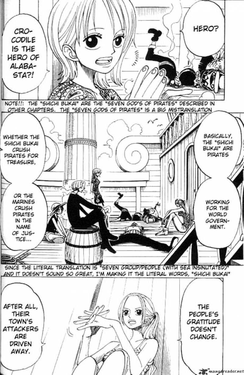 One Piece, Chapter 155 - Sir Crocodile the Pirate image 13