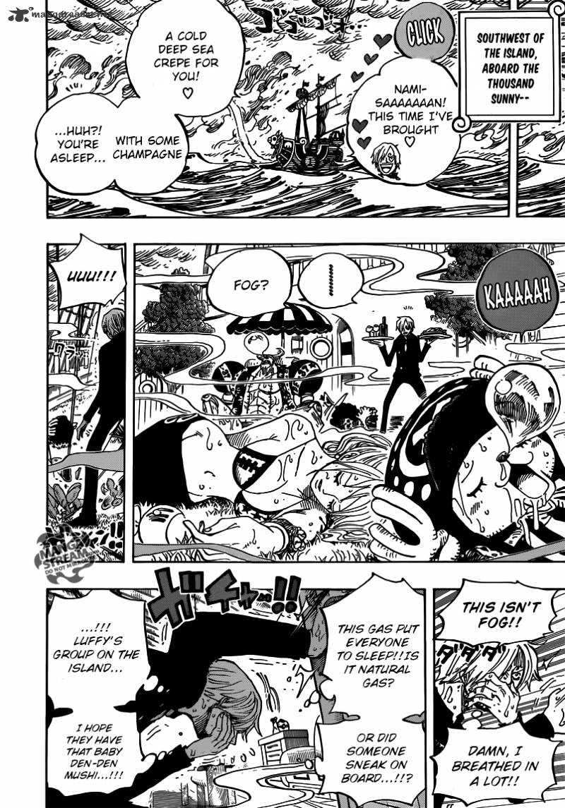 One Piece, Chapter 656 - Adventure on the Burning Island image 15