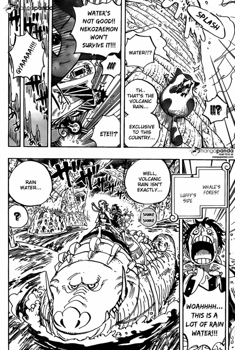 One Piece, Chapter 806 - At the Fort on the Right Belly image 04
