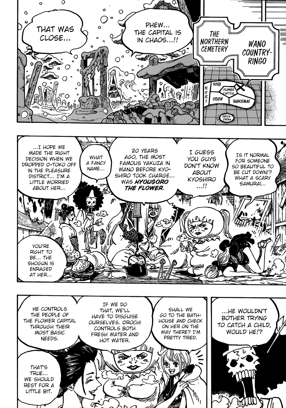 One Piece, Chapter 934 - Hyougoro The Flower image 09