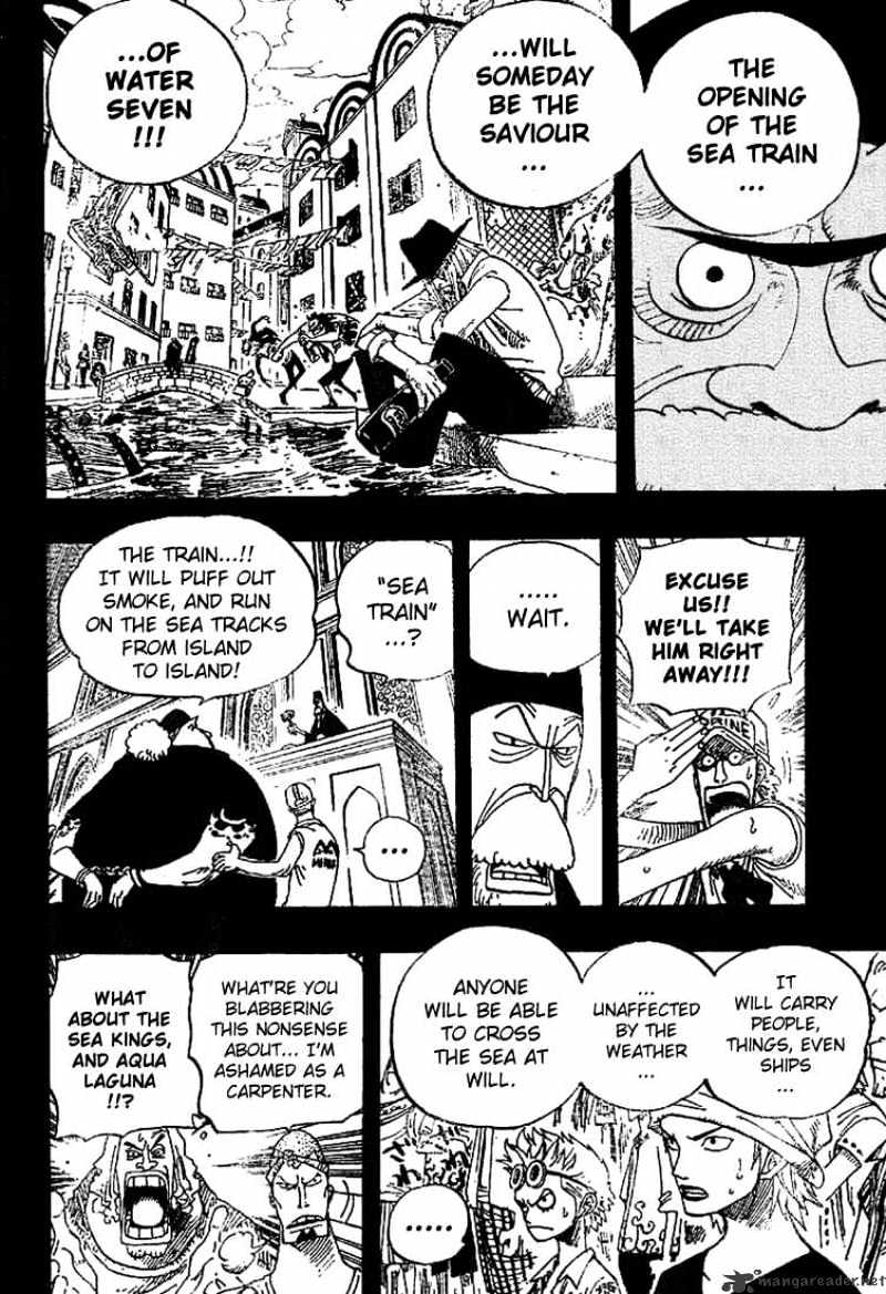 One Piece, Chapter 354 - The Sea Train image 04
