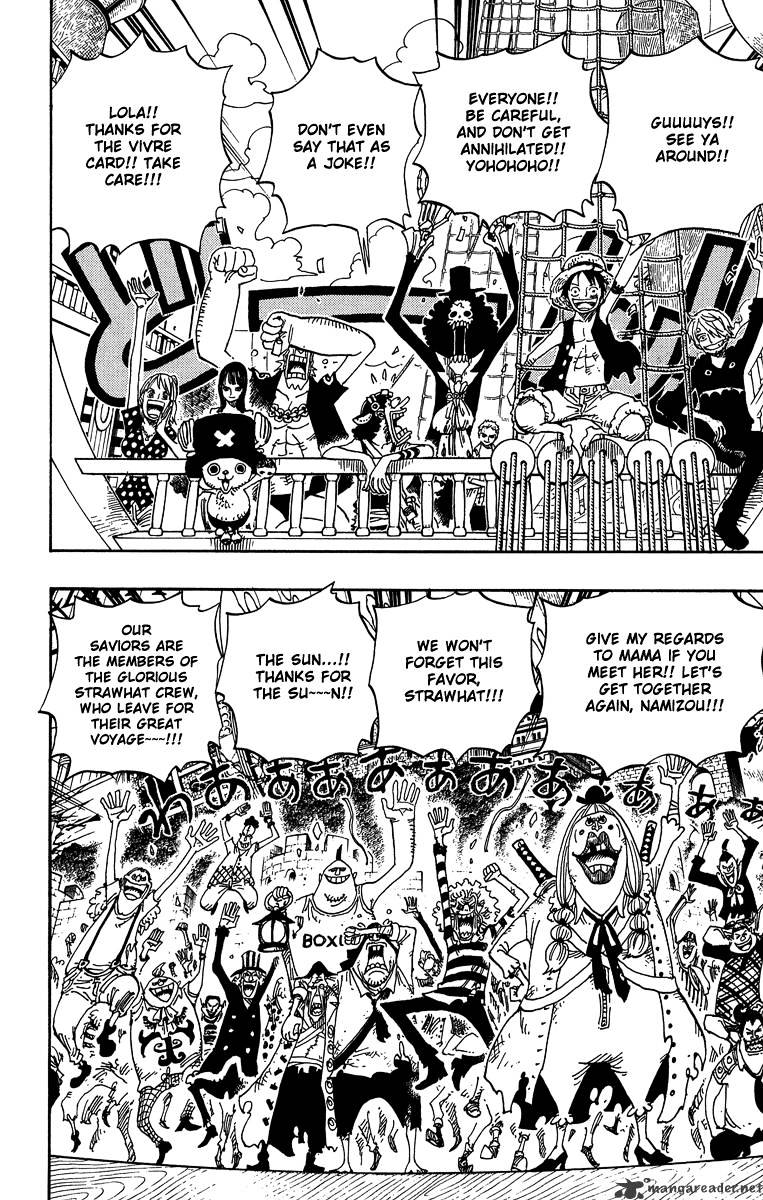 One Piece, Chapter 490 - Onward Once More image 02