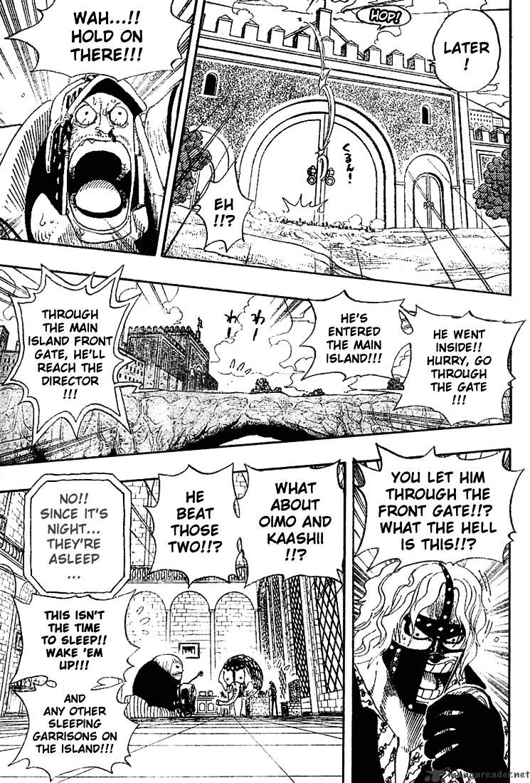 One Piece, Chapter 377 - The Great Decisive Battle Of Justice Island!! image 08
