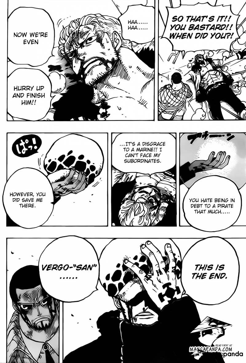 One Piece, Chapter 690 - SAD image 14