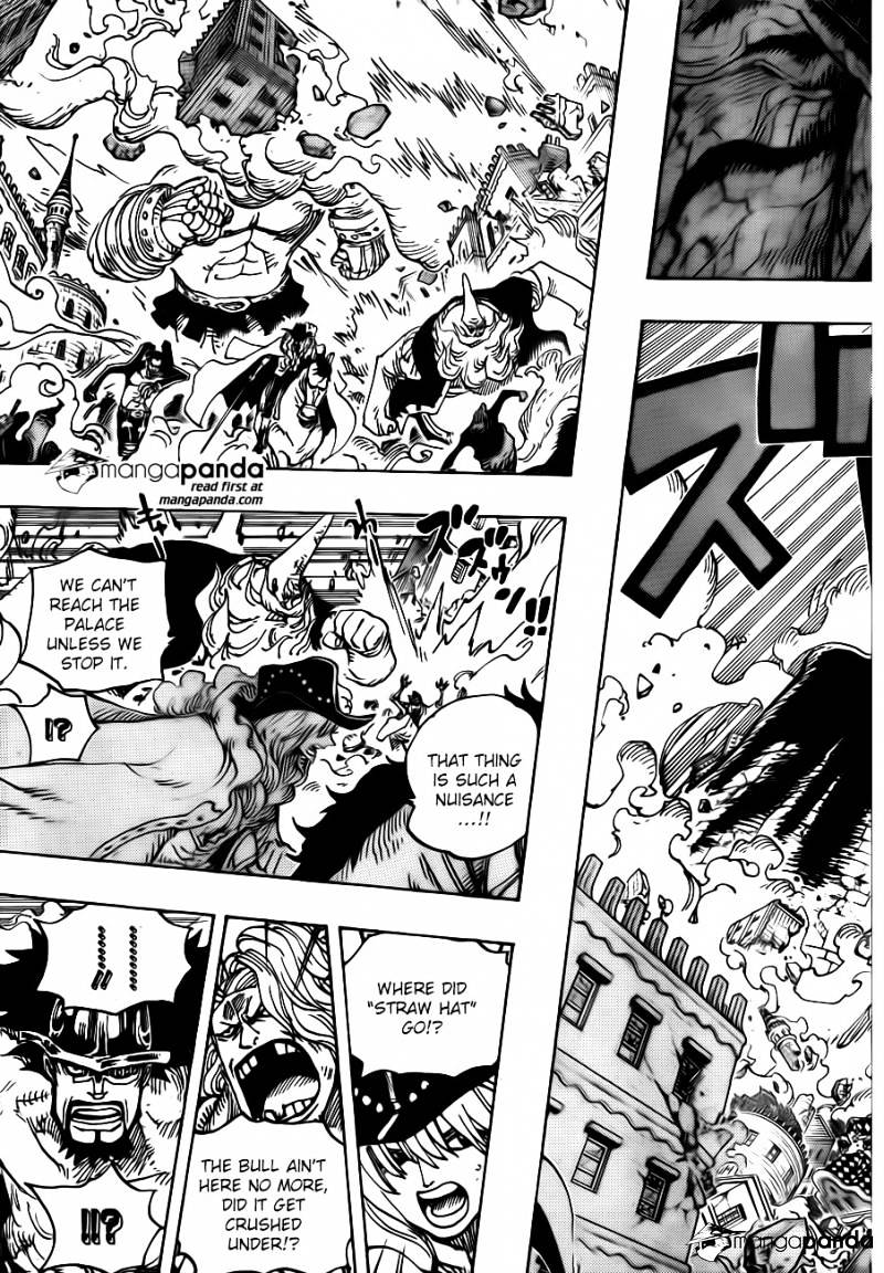 One Piece, Chapter 749 - March forward!! Little Thieves Army image 06