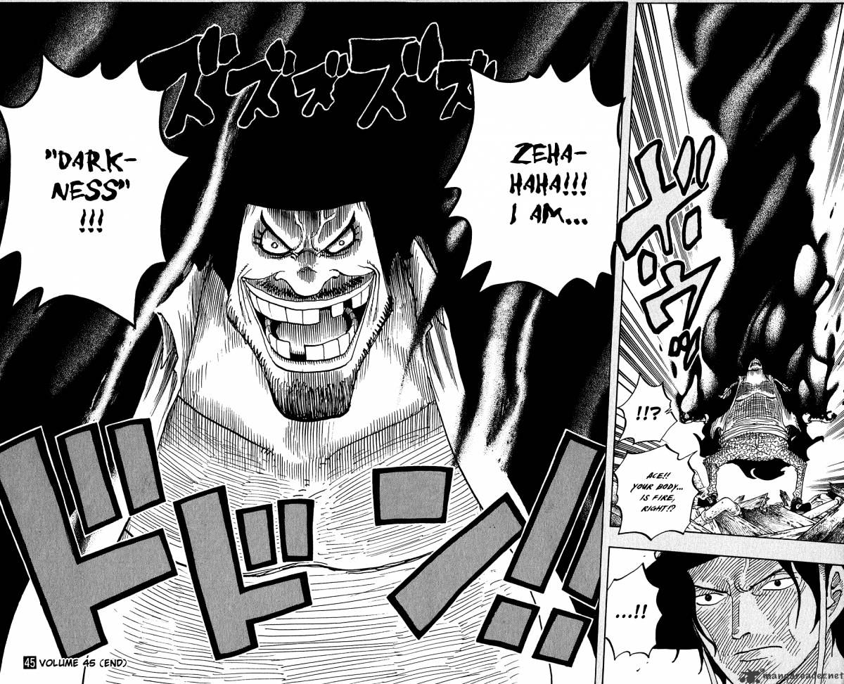 One Piece, Chapter 440 - Firefist Vs Blackbeard image 18