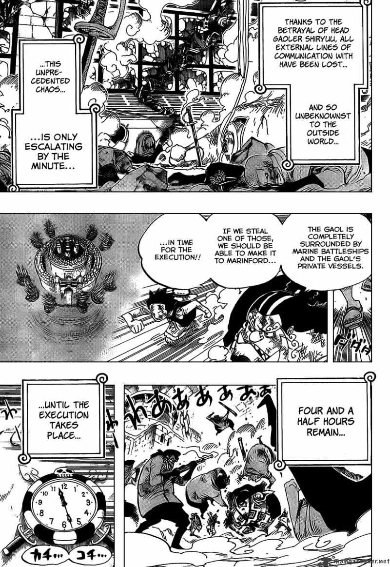 One Piece, Chapter 545 - To the Outside World Where the Sun Shines image 05