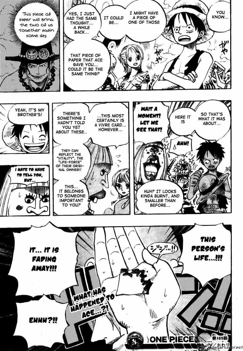 One Piece, Chapter 489 - The Eighth image 16