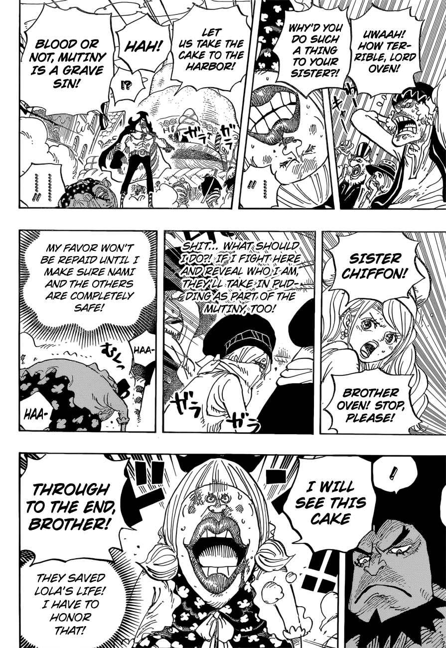 One Piece, Chapter 886 - That