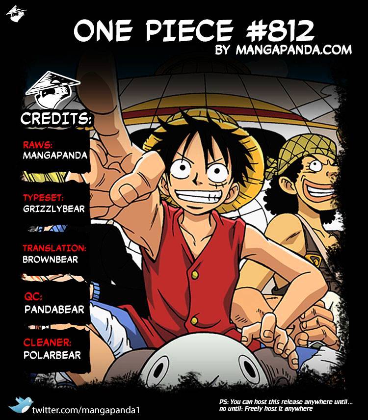 One Piece, Chapter 812 - Capone Gang Bege image 18