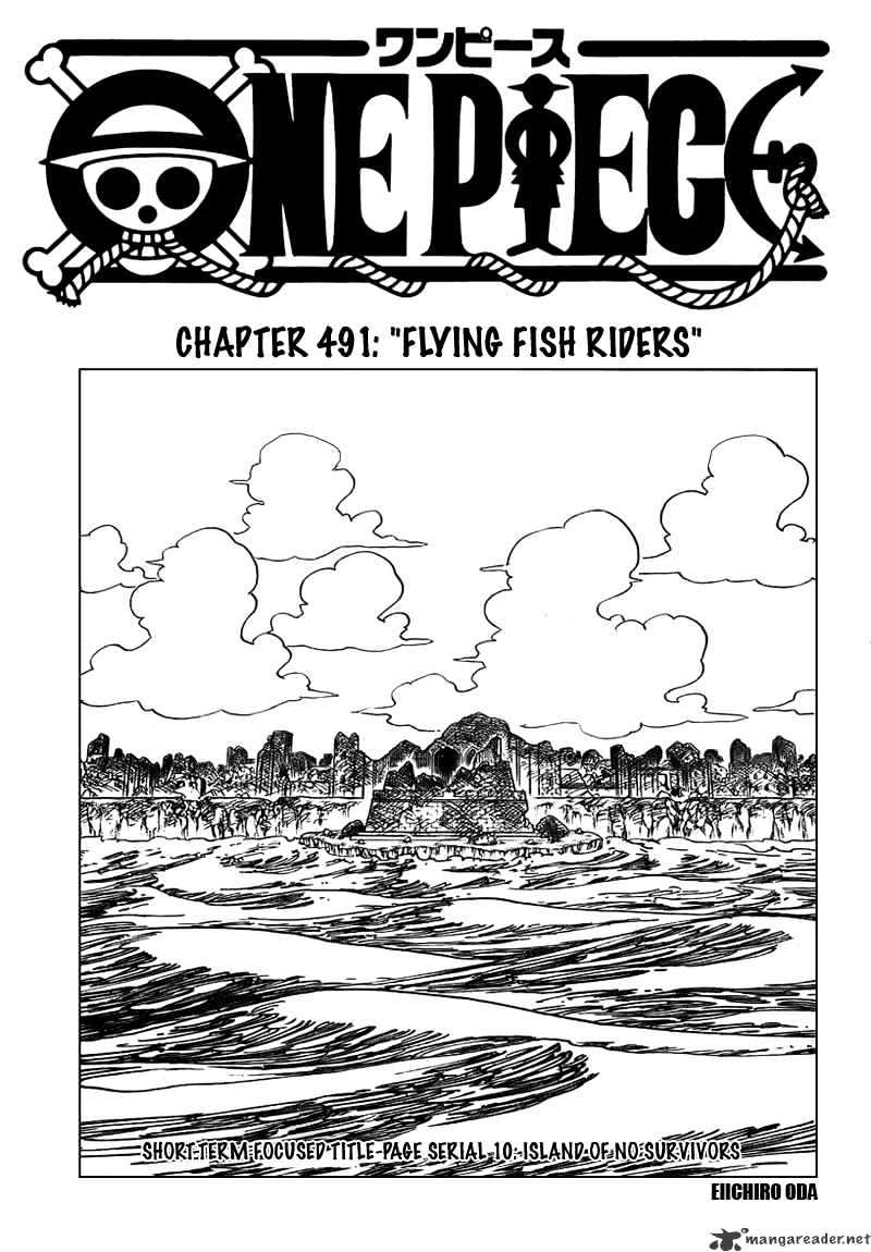 One Piece, Chapter 491 - Flying Fish Riders image 01