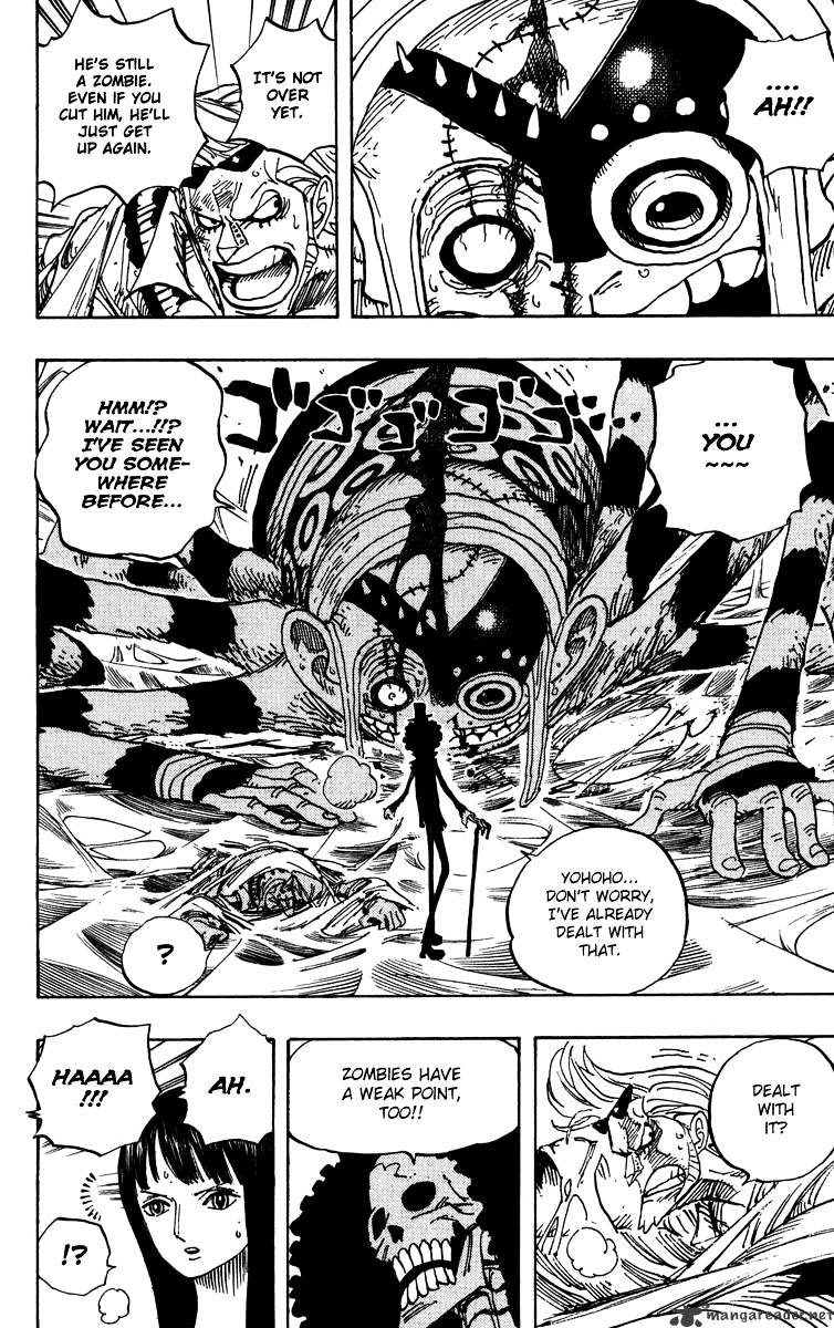 One Piece, Chapter 455 - King Of The Depths The Shichibukai Gecko Moria image 02