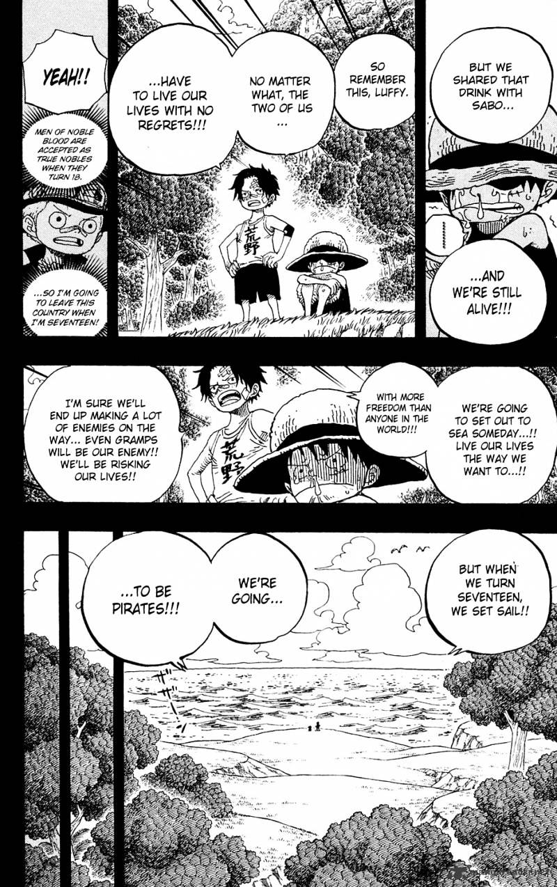 One Piece, Chapter 589 - Efforts Toward Glory image 06