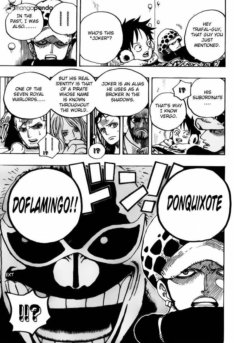 One Piece, Chapter 673 - Vergo And Joker image 19