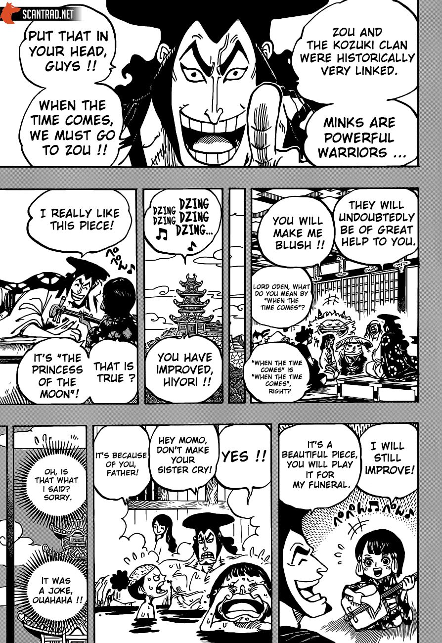One Piece, Chapter 973 - The Kozuki Line image 03