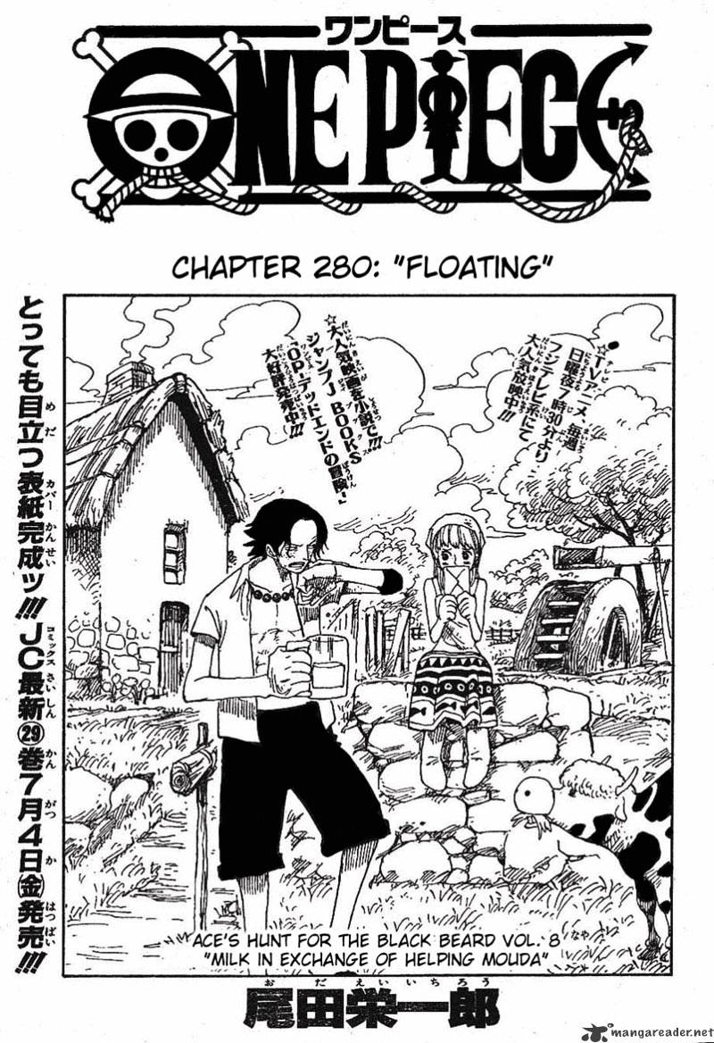 One Piece, Chapter 280 - Floating image 01