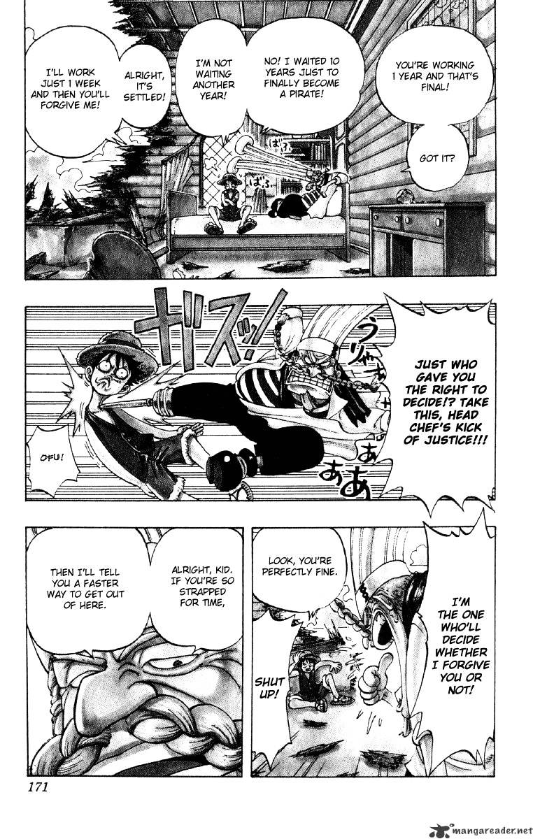 One Piece, Chapter 44 - The Three Chefs image 03