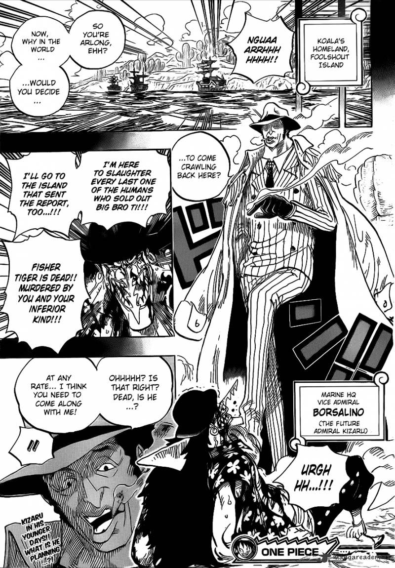 One Piece, Chapter 623 - The Pirate Fisher Tiger image 19