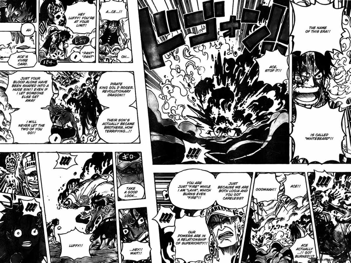 One Piece, Chapter 573 - The Current Age is Named Whitebeard image 13