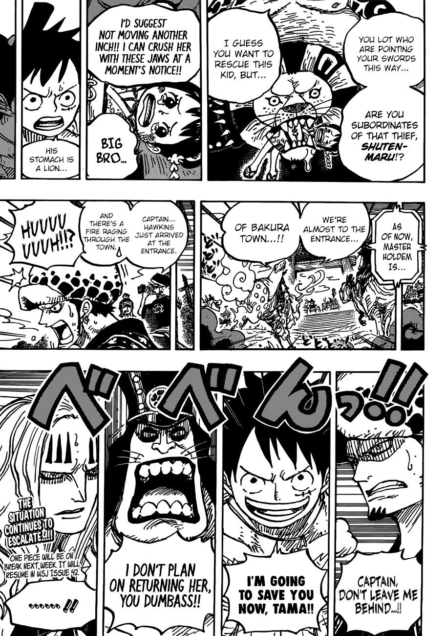 One Piece, Chapter 916 - A Great Sumo Match in The Wano Country image 19